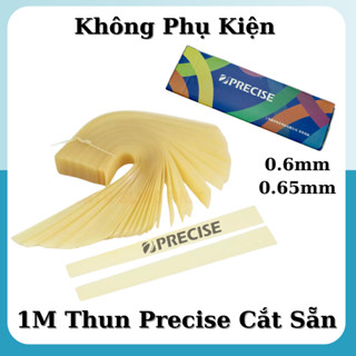 1 Mét Dây Thun Precise Cắt Sẵn 0.65mm và 0.6mm Màu Trắng (Không Phụ Kiện)