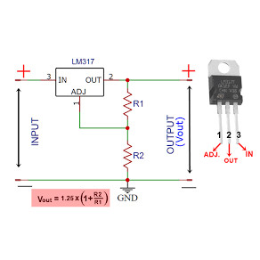 (5 con) IC LM317 317