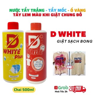 Tẩy Mốc Tẩy Trắng Quần Áo Cực Mạnh Đánh Bay Mọi Loại Vết Bẩn Khó Giặt Nhất ( Chai 500ml )