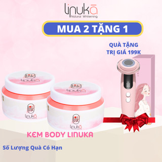 Kem body trắng da LINUKA giúp dưỡng trắng dưỡng ẩm phù hợp cho mọi loại da.