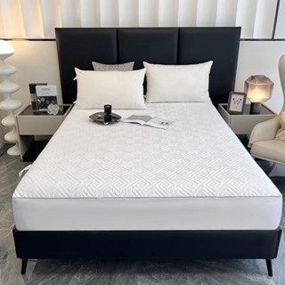 Ga trải giường trần bông Hilton chính hãng họa tiết chỉ thêu sắc nét chất liệu thoáng mát lựa chọn tối ưu cho giấc ngủ