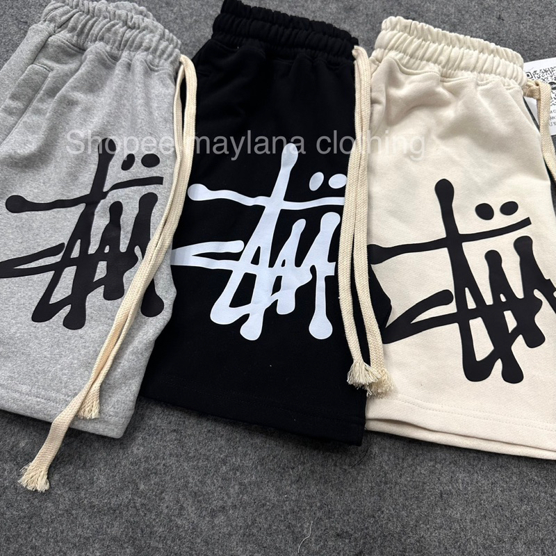 Quần Short Đùi Ngắn Mẫu Trơn, Quần Đùi Stusy, Quần Đùi Drew Chất Cotton Dày Dặn Thoáng Mát Mặc Hè Đủ Mẫu Dây Rút Dài To