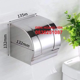 Hộp Đựng Giấy Vệ Sinh Bằng 100% INOX gắn tường trong nhà tắm,nhà vệ sinh HG4 HỘP GIẤY BÓNG