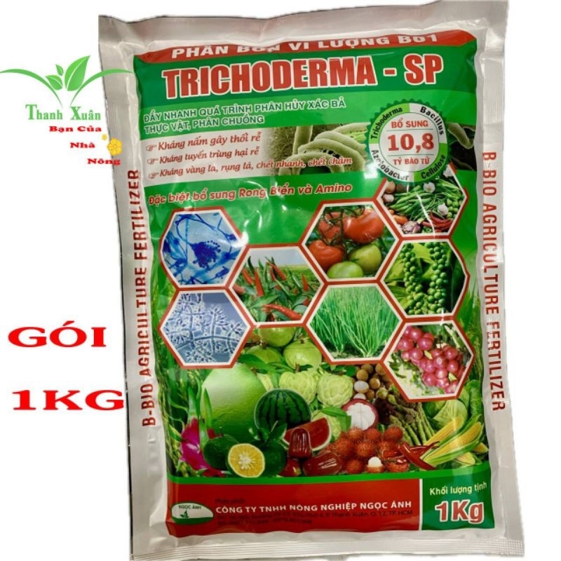 Nấm Đối Kháng TRICODERMA - SP gói 1kg