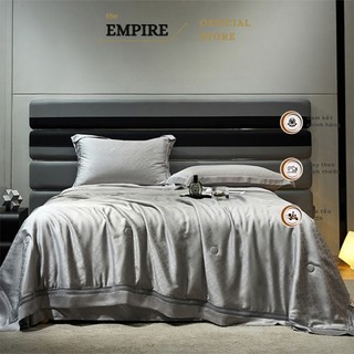 Bộ chăn ga gối nệm drap tencel Sweet Life 120s mát mịn EMPIRE ga trải giường bo chun - Bình Châu Bedding & Decor