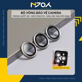 Cường Lực Camera Màu Nguyên Bản 9H Chống Trầy Cho Điện Thoại iPhone 16 Pro Max 15 14 13 12 11