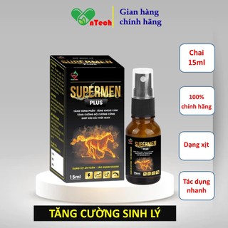 Best Life SUPER MEN plus Tăng cường sinh lý cải thiện tình trạng yếu sinh lý xuất tinh sớm chai 15ml