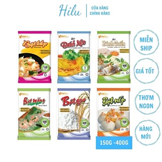 [NHIỀU LOẠI] Bột bắp, bột bánh xèo, bột bánh cuốn, bột năng, bột gạo, bột nếp tài ký