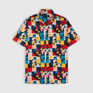 Áo sơ mi TOPGU Caro Nhiều Màu, vải lụa thoáng mát. Nam Menswear