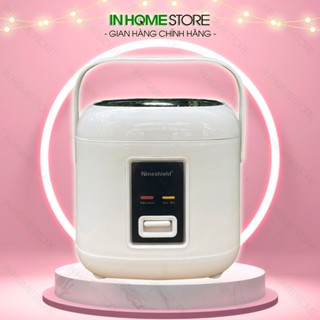 Nồi Cơm Điện NINESHIELD KB-1005 Dung Tích 1.5 Lít Nấu Cơm Cực Ngon Cho Gia Đình, Sinh Viên - Hàng Chính Hãng