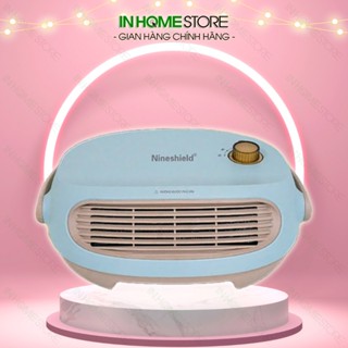 Máy Sưởi Gốm NINESHIELD KB - 6501 Sưởi Ấm Phòng Ngủ, Phòng Khách, Nhà Tắm,An Toàn Gốm Ceramic Không Gây Khô Da