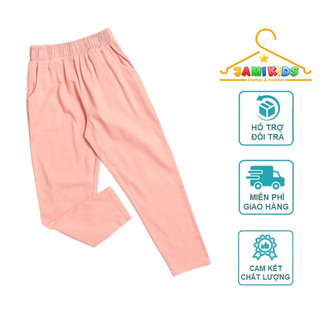 Quần Kaki JAMIKIDS chun mềm co giãn 4 chiều rất mềm cho bé gái size đại 25-57kg