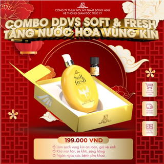 Dung dịch vệ sinh phụ nữ soft & fresh đông anh chính hãng 120ml