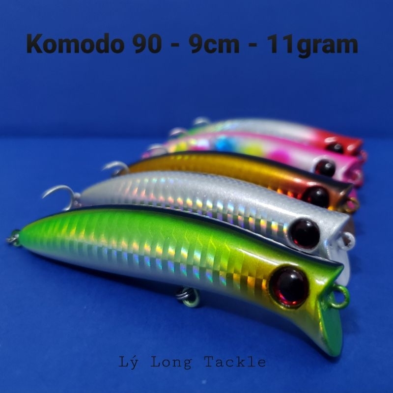 Mồi câu cá Komodo 90 chuyên măng, chẽm, chéc, cháo v.v..