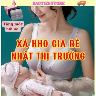 Áo Lót Bầu, Áo Ngực Cho Con Bú Sau Sinh, Size Lớn, Chống Chảy Xệ Không Gọng Đệm Mút Mỏng