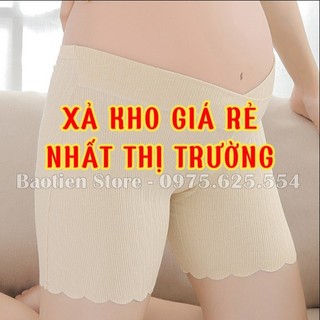 Quần Lót Đùi Mặc Trong Váy Cho Bà Bầu| Cạp Chéo| Bigsize| Sau Sinh| Cotton| Thông Hơi| Đồ Lót Bầu Kháng Khuẩn - QL14