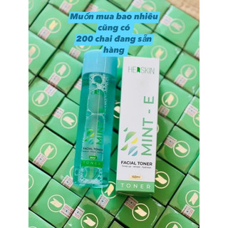 ( TẶNG 2 NẠ CỪU ) TONER CẤP ẨM MINT E PRINCESS WHITE & HERSKIN
