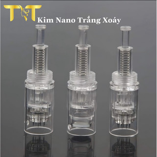 Kim trắng xoáy, kim ren nano và kim 12, 36 cho bút vi kim( Cho bút X3, H6...)
