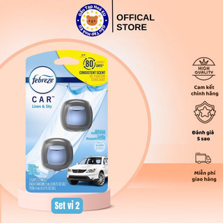 Nước hoa ô tô febreze kẹp cửa gió xe hơi febreze