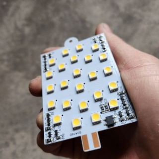 bảng đèn led trắng vàng 12v ~5w