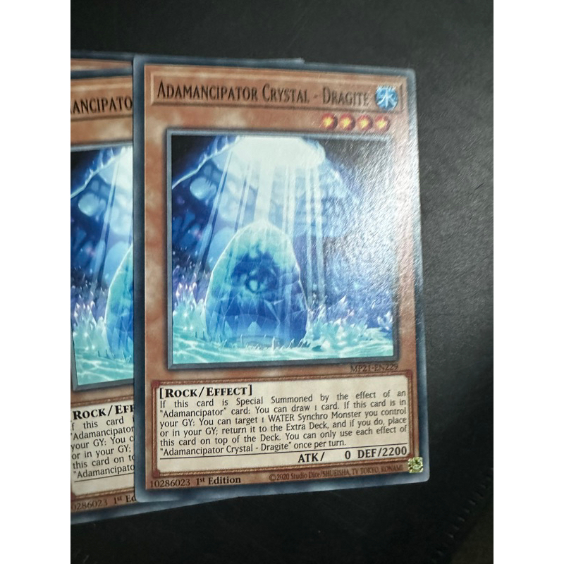 Bài yugioh: adamancipator crystal - dragite