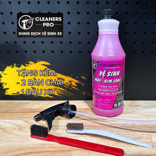  Dung Dịch Vệ Sinh Động Cơ   tặng 1 bàn chải sắt  