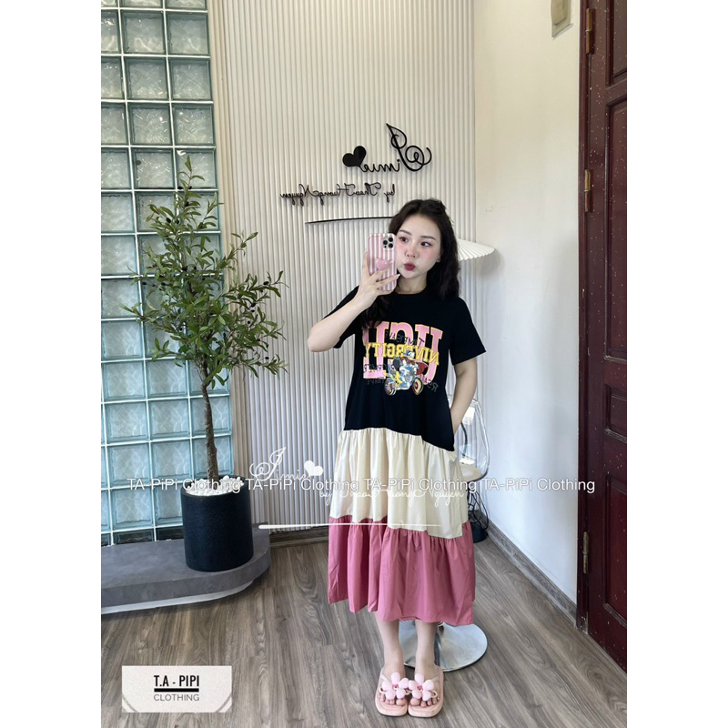 váy pha hình mới