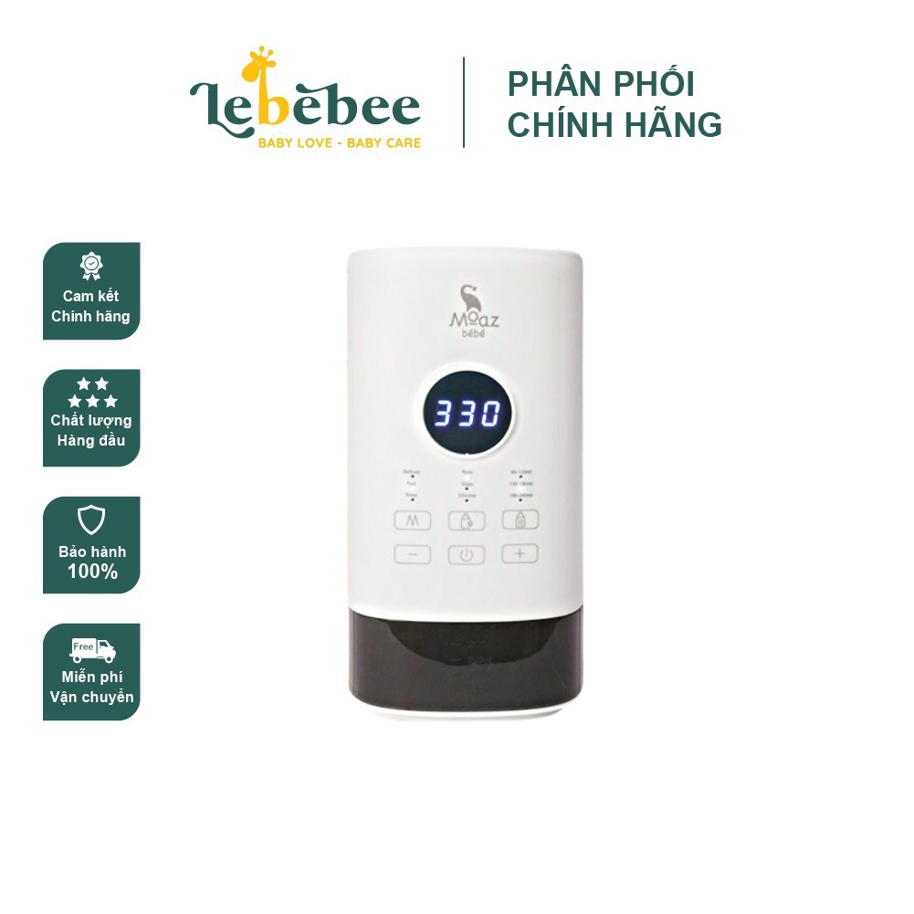 Máy hâm sữa thông minh siêu tốc Moaz Bebe MB-033