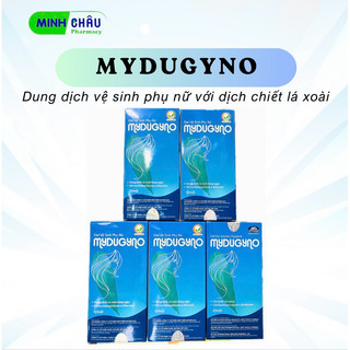 ✅ (Chính hãng) Gel vệ sinh phụ nữ MYDUGYNO màu xanh (Chai 120ml)