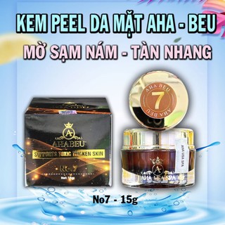 Kem peel da mặt mờ sạm nám tàn nhang
