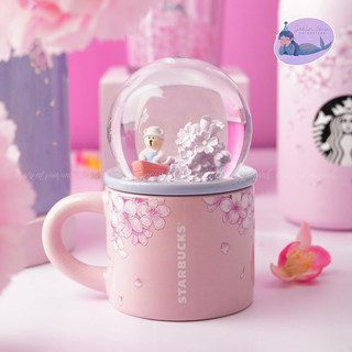 [Limited Stock] STARBUCKS CỐC SỨ CHERRY BLOSSOM GLOBE MUG 89ML