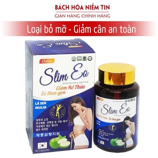 Viên uống giảm cân SLIM Body - Thành phần thảo dược - giúp giảm béo hiệu quả - Hộp 30 viên chuẩn GMP