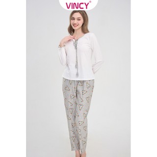 Bộ Đồ Thun Dài Nữ Vincy BTD071W21