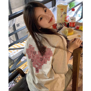 FOCUS local brand yêu xám áo thun nữ 2024 cổ tròn unisex form rộng áo phông hình basic 100%cotton