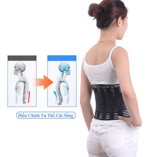 Đai Lưng Cột Sống Thoát Vị Đĩa Đệm ANDEGO, Đai Nịt Lưng Bảo Vệ Kéo Giãn Cột Sống Chống Gù Hỗ Trợ Đau Lưng
