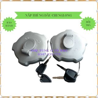Nắp bình dầu, nắp thùng dầu xe chenglong 310, 340, h5, h7 , nắp bằng nhôm