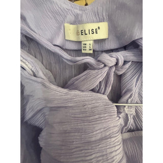 Đầm Elise tím L