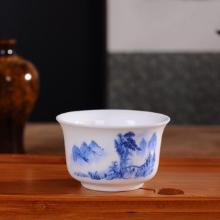 Chén Sứ Cảnh Đức Dùng Thưởng Trà Dung Tích 50 ml