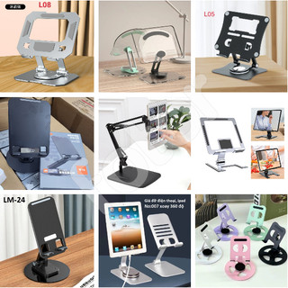[FREESHIP] GIÁ ĐỠ ĐIỆN THOẠI, IP.D, MTB XOAY 360 ĐỘ CÓ KHỚP NÂNG, KIM LOẠI, CCT17, L05, L08, N16, S368, LM-24