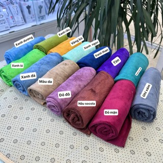 KHĂN GỘI ĐẦU, QUẤN ĐẦU SPA KT 35*75 CÓ VIDEO TEST ĐỘ THẤM HÚT