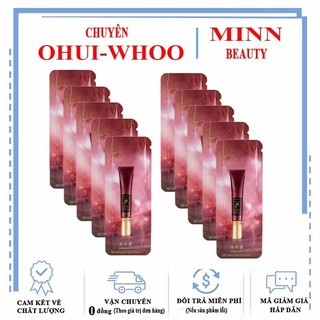 Combo 10 Gói Kem Chống Nhăn Khóe Mắt Whoo Đỏ Intensive Wrinkle Concentrate 1mlX10
