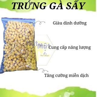 Lòng đỏ trứng gà sấy cho chó mèo 50g