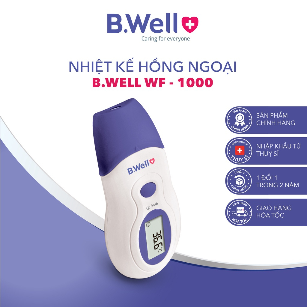 Nhiệt kế hồng ngoại B.Well Swiss WF