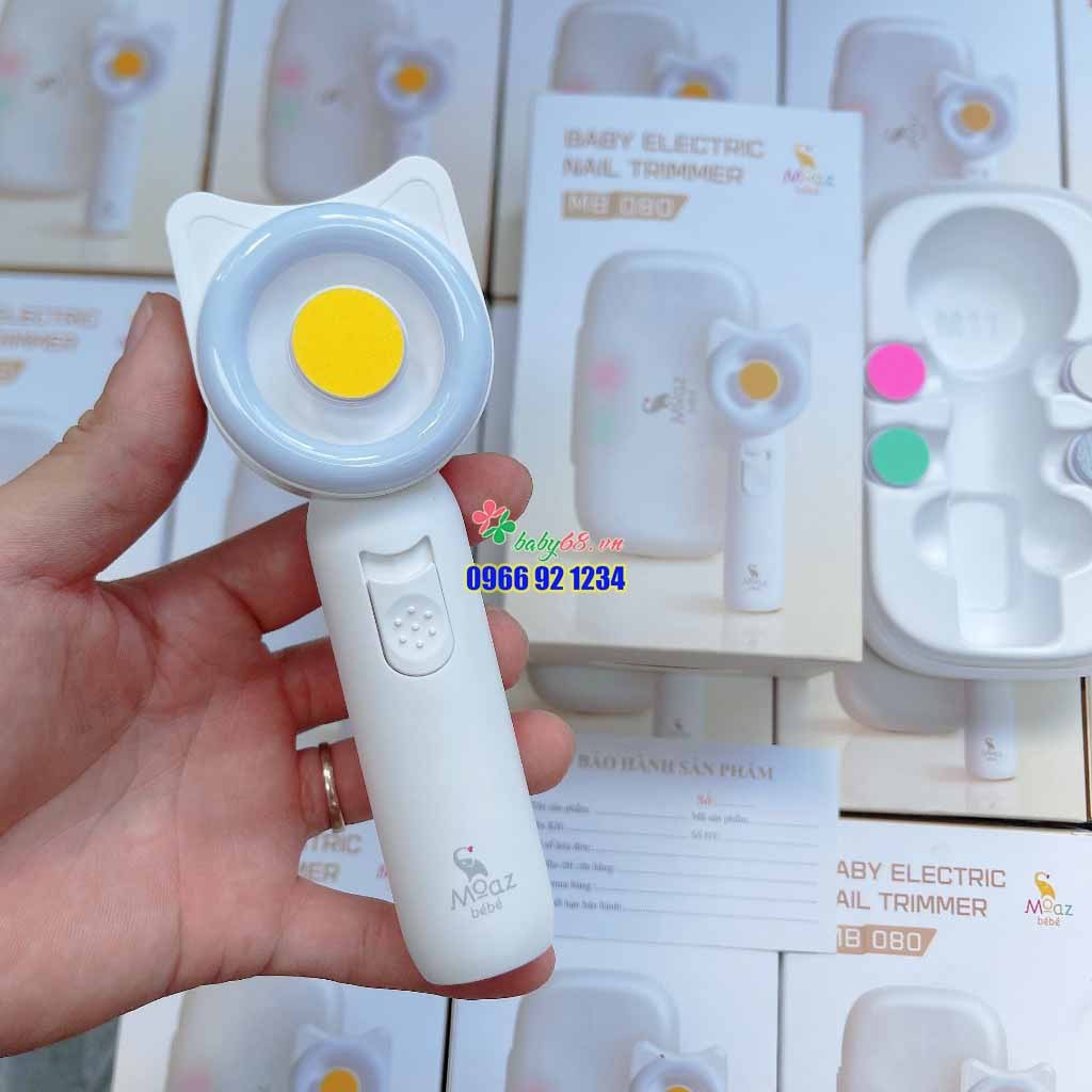 Máy dũa móng tay cho bé và người lớn Moaz bebe MB-080 MB080 HOẶC MB015 - An Toàn Cho Bé sơ sinh
