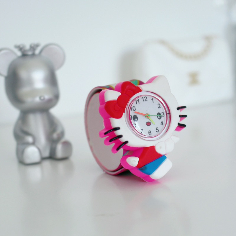 Đồng Hồ Kity Trẻ Em Đập Tay In Hình 3D Sắc Xảo - Hàng Loại 1