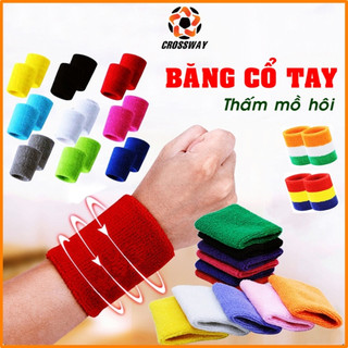 Băng Đeo Cổ Tay Nam Nữ Thấm Mồ Hôi Bảo Vệ Cổ Tay Khi Chơi Bóng Đá, Bóng Rổ, Cầu Lông, Tennis, Tập Gym, Chạy Bộ