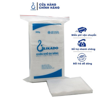 Khăn khô đa năng Likado 300g kích thước