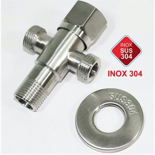 Tê cầu inox 304 không gỉ, tê chia đường nước bỒN cầu