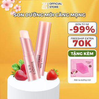 Son dưỡng môi IMAGES dâu tây mật ong son có màu dưỡng môi căng mọng hot-trend Zentop