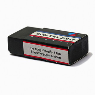 Gôm tẩy E11 Thiên Long combo 5 chiếc, đồ dùng học sinh